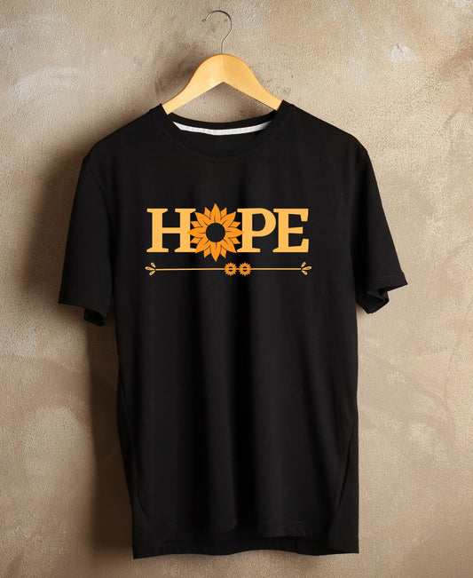 Hope , The Way Of Life, Round Neck , Unisex - T-Shirt